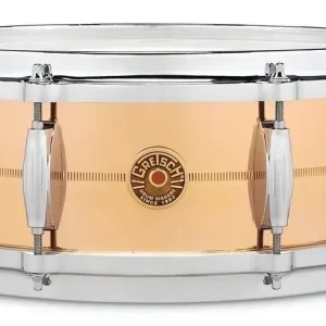 Solde GRETSCH USA Custom Caisse Claire 14"x 5" USA - G4160B - Bronze