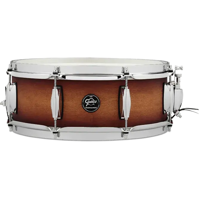 GRETSCH Renown Maple Caisse Claire 14"x 5,5" Satin Tobacco Burs Paiement Sécurisé