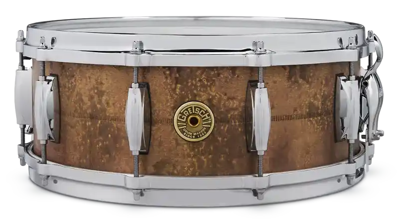 GRETSCH USA Custom Caisse Claire 14"x 5,5" Signature Keith Carlock Commander Vite