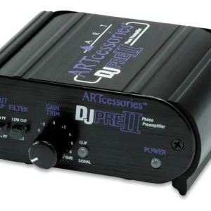 ART Pro Audio DJPre-2 Phono Preamp Produit De Marque