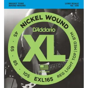 Certifié EXL165 CORDES GUITARE BASSE EXL165