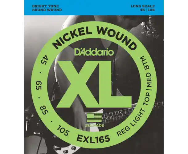 Certifié EXL165 CORDES GUITARE BASSE EXL165