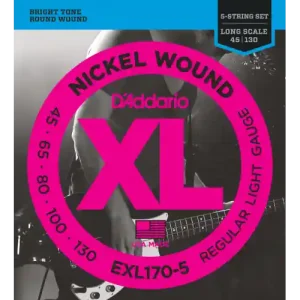 Nouveauté EXL170-5 CORDES GUITARE BASSE EXL170 - 5 CORDES