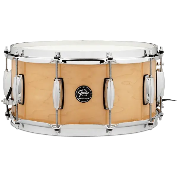 GRETSCH Renown Maple Caisse Claire 14"x 6,5" Gloss Natural Satisfait Ou Remboursé