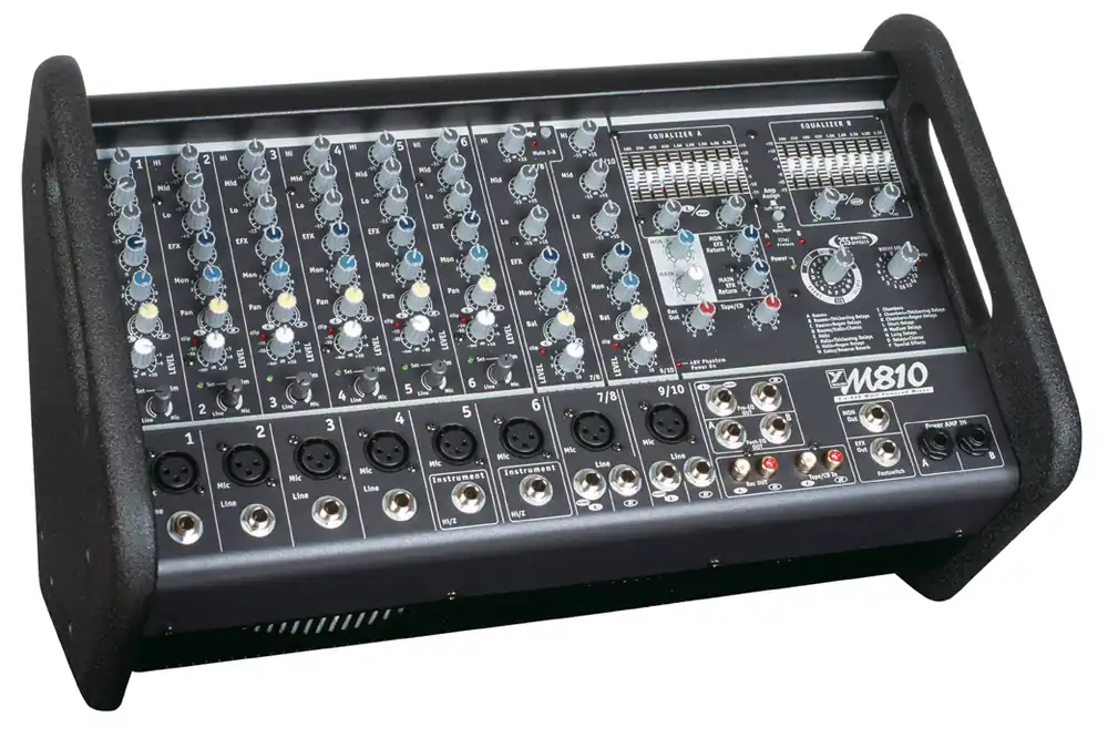 Meilleure Vente Yorkville Sound Micromix 800-Watt Stereo 10 Channel Powered Mixer