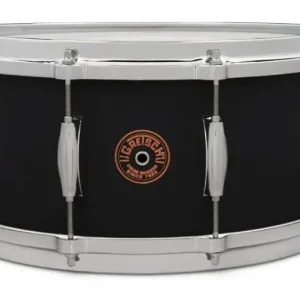 GRETSCH USA Custom Caisse Claire 14"x 6,5" Cuivre - Black Copper Expédié Aujourd'hui