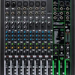 Mackie ProFX12v3 12-Channel Professional Effects Mixer with USB Must-Have