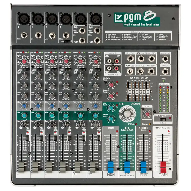 Expédié Aujourd'hui Yorkville Sound 8-Channel Passive Mixer