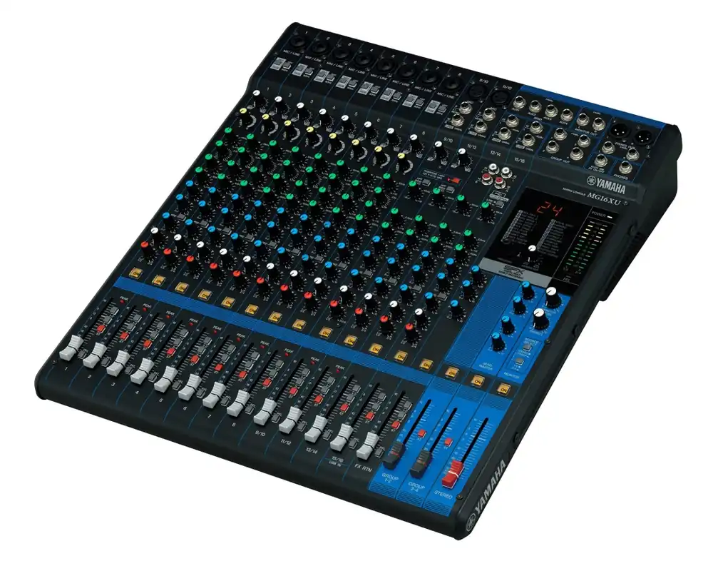 Yamaha MG16XU 16-Channel MG Series Mixer with Effects Top Vente