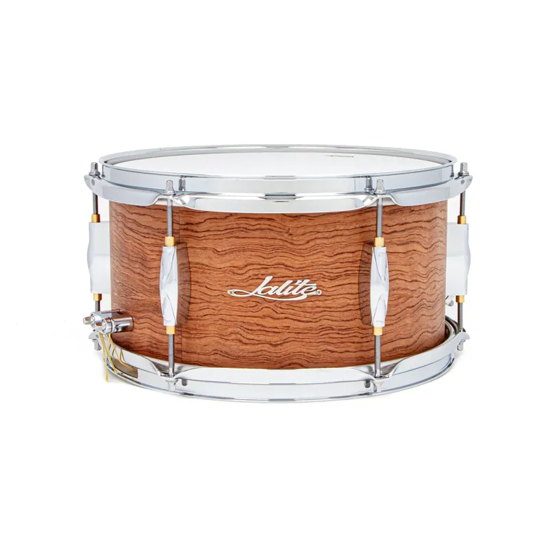 LALITE Caisse Claire 12"x 6,5" Bubinga Deluxe Meilleure Vente