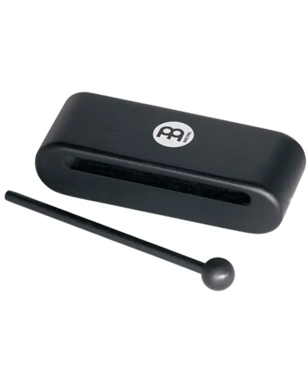 Promotion Saisonnière MEINL MWB1BK WOOD BLOCK HEVEA NOIR 19cm