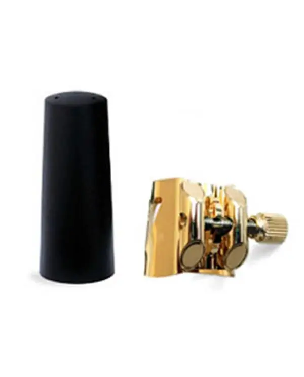 Réduction VANDOREN LC08P LIGATURE OPTIMUM SAXOPHONE TENOR + COUVRE BEC PLASTIC