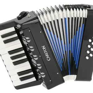 Carlton Children‘s Chromatic Piano Accordion - Black Prix Promo