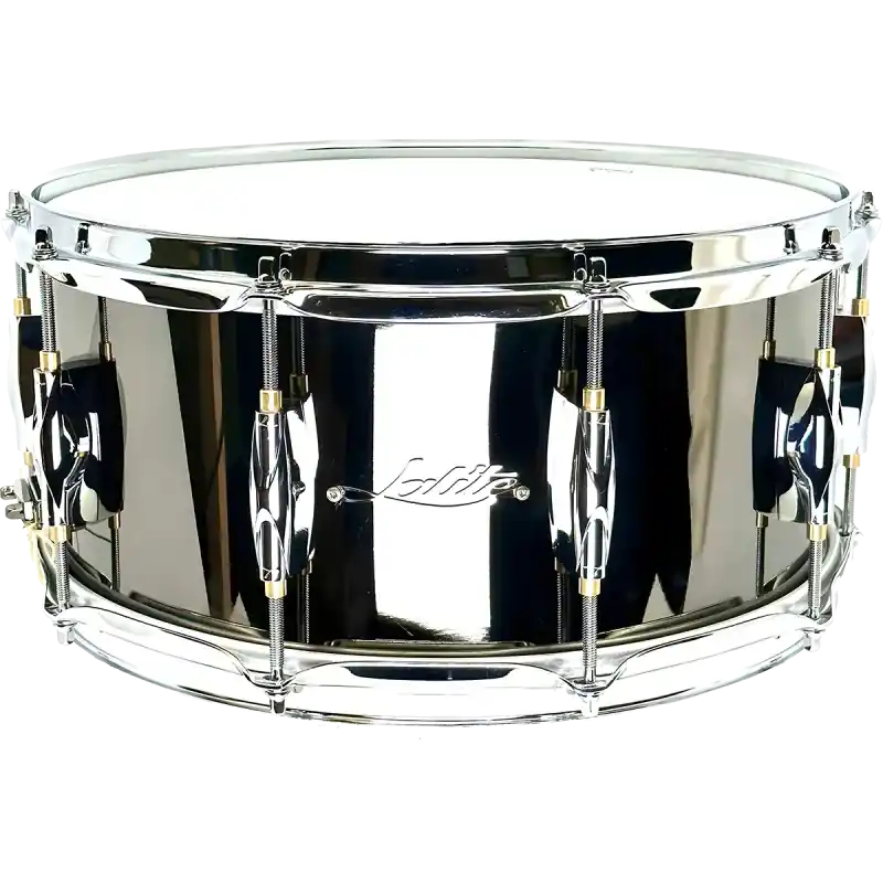 LALITE Caisse Claire 14"X6,5" Laiton Noir / Acajou Usine Directe