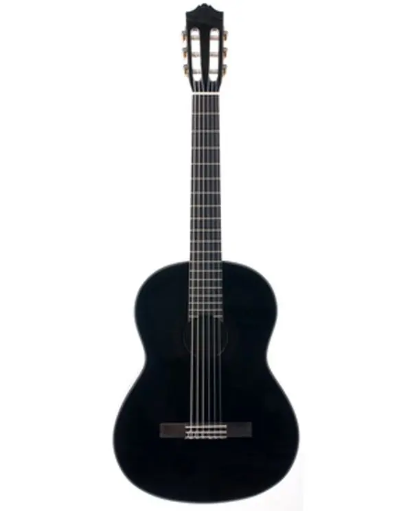 YAMAHA C40IIBL GUITARE CLASSIQUE NOIRE - Table Epicéa Meilleur Prix