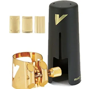 VANDOREN LC07P LIGATURE OPTIMUM SAXOPHONE ALTO + couvre bec plastique Certifié