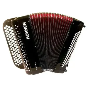 Prix Bas HOHNER NOVA II 80 BASSES NOIR ACCORDEON CHROMATIQUE BOUTON + HOUSSE