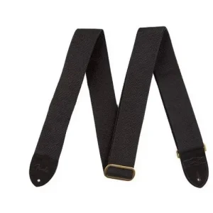 Meilleure Vente SANGLE COTTON / CUIR NOIR