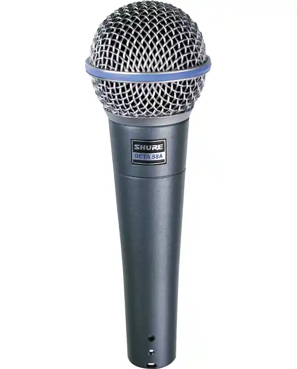 SHURE BETA58A MICRO VOIX DYNAMIQUE SUPERCARDIOIDE Authentique