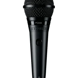 Petit Prix SHURE PGA58-XLR MICRO CHANT DYNAMIQUE - CARDIOIDE