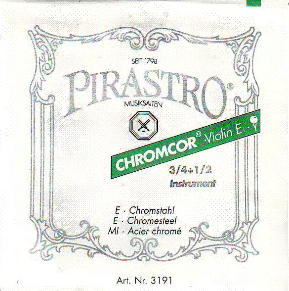Affaire À Saisir Pirastro Violin Chromcor Set Ball End 4/4
