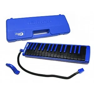 Seulement Aujourd'hui HOHNER MELODICA C943275 OCEAN BLEU/NOIR -32 TOUCHES FA-DO3