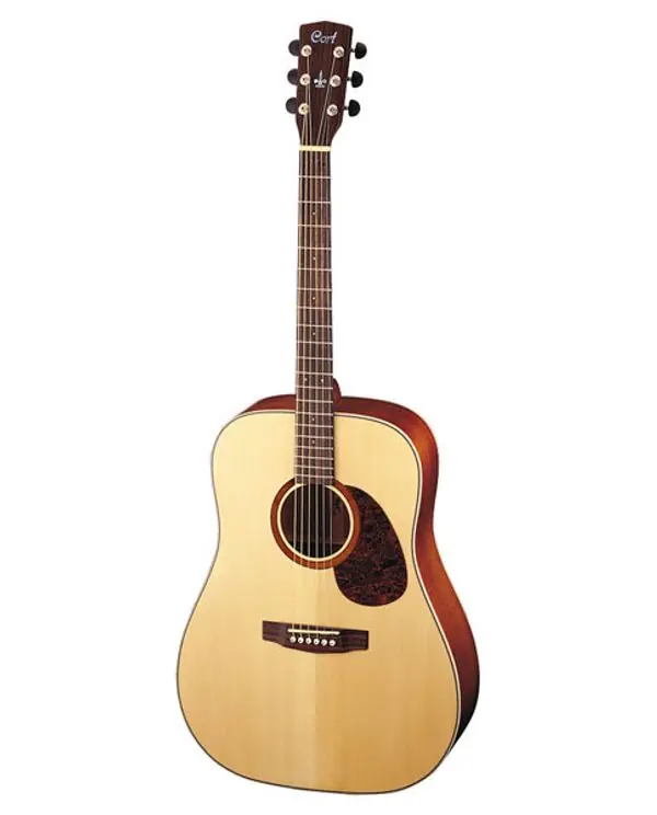 CORT E100F TF "EARTH" GUITARE FOLK ELECTRO NATUREL SATINE Offre Du Jour
