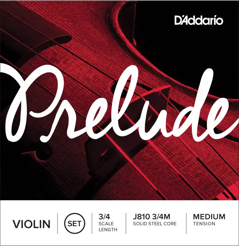 Marque D‘Addario Orchestral Prelude Violin Medium Tension Strings 3/4