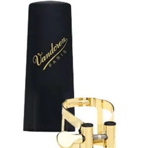 Acheter En Ligne VANDOREN LC57DP LIGATURE M/O OR SAXOPHONE ALTO + C. BEC PLAST.