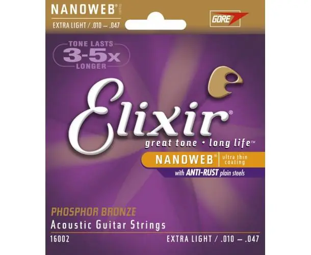 Seulement Aujourd'hui CORDES ACOUSTIQUES PHOSPHORE BRONZE. XL 10-47