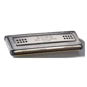 Retour Gratuit HOHNER ECHO DOUBLE DROIT HARMONICA 48 TROUS C/G