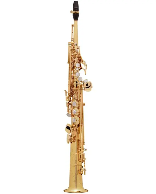 SELMER SERIE II JUBILEE SAXOPHONE SOPRANO BROSSE VERNI GRAVE étui/bec Bon Marché