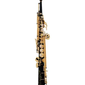 Promotion Saisonnière SELMER SERIE II JUBILEE SAXOPHONE SOPRANO LAQUE NOIR GRAVE étui/bec