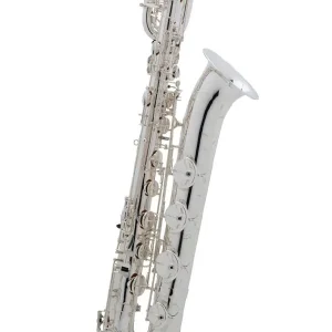 SELMER SERIE II JUBILEE SAXOPHONE BARYTON ARGENTE GRAVE étui/bec Offre Exclusive