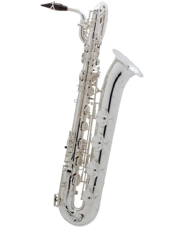 SELMER SERIE II JUBILEE SAXOPHONE BARYTON ARGENTE GRAVE étui/bec Offre Exclusive