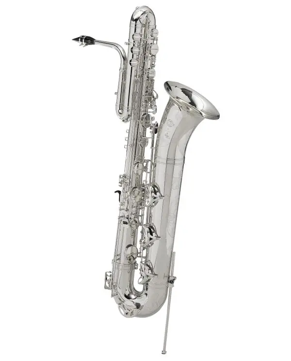SELMER SERIE II JUBILEE SAXOPHONE BASSE ARGENTE GRAVE étui/bec Achat Immédiat