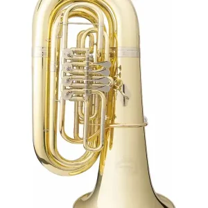 B&S GR51-L TUBA SIB 4 PALETTES VERNI avec housse Haute Qualité