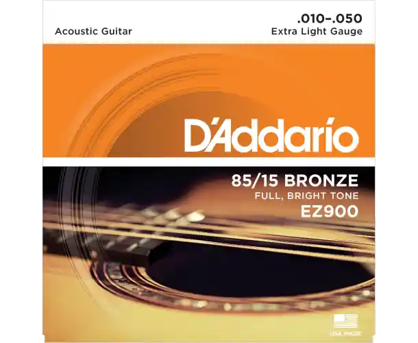 EZ900 CORDES GUITARE ACOUSTIQUE EXTRA LIGHT 10-50 Livraison Express