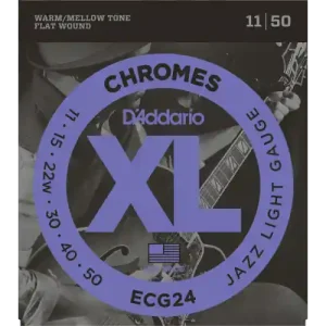 ECG24 CORDES GUITARE JAZZ LIGHT 11-50 Nouvel Arrivage