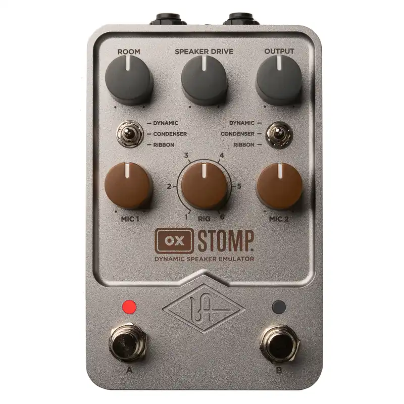 Universal Audio UAFX OX Stomp Dynamic Speaker Emulator Usine Directe