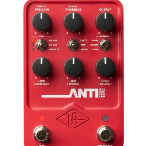 Universal Audio ANTI 1992 High Gain Amp Pedal Nouvelle Collection