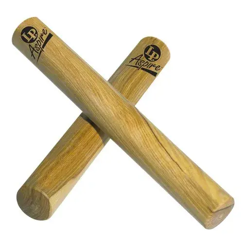 LATIN PERCUSSION LPA165 Claves Aspire Bois Blanches Expédié Aujourd'hui