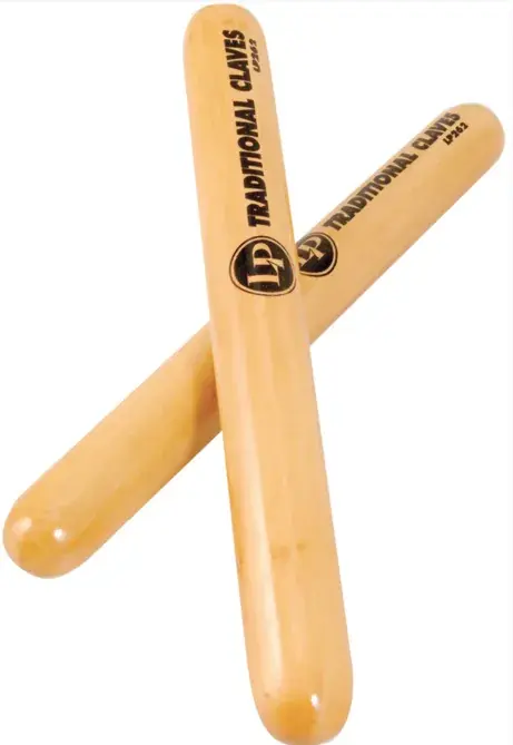 Certifié LATIN PERCUSSION LP262 Claves Traditional Maple