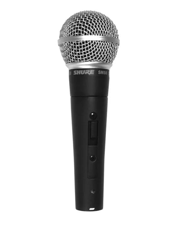 SHURE SM58-SE MICRO VOIX DYNAMIQUE - CARDIOIDE AVEC INTERRUPTEUR Certifié