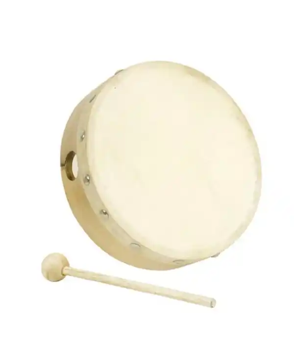 Dernier Modèle FUZEAU TAMBOURIN 15 CM PEAU NATURELLE REF.70626
