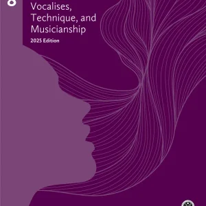 Frederick Harris Music Company RCM Voice Vocalises, Technique, and Musicianship 2025 Edition, Level 8 - Voice - Book/Audio Online Marque