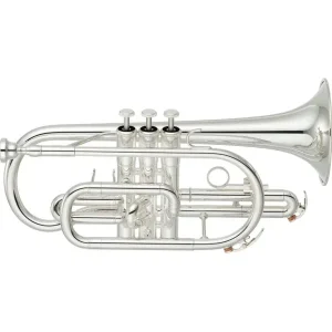 Promotion Saisonnière YAMAHA YCR 2330SIII CORNET SIB ARGENTEE avec étui et embouchure