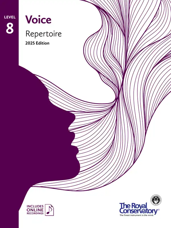 Frederick Harris Music Company RCM Voice Repertoire 2025 Edition, Level 8 - Voice - Book/Audio Online Produit De Marque