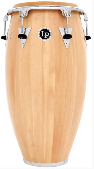 LATIN PERCUSSION LP559TAWC Conga Classic Top Tuning 11 3/4" Natural Chrome Satisfait Ou Remboursé