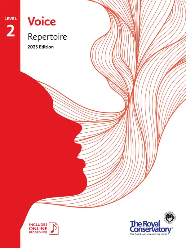 Frederick Harris Music Company RCM Voice Repertoire 2025 Edition, Level 2 - Voice - Book/Audio Online Prix Bas